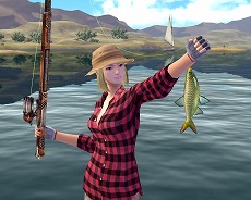 画像ギャラリー No.004のサムネイル画像 / 「Fish Hunt 世界を釣れ！」，新たな釣り場として地中海エリアに「ナイル川」が追加。SSコンテストやギルド対抗イベントも