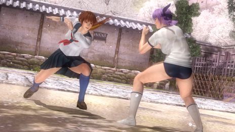 画像ギャラリー No.002のサムネイル画像 / 「DEAD OR ALIVE 5 PLUS」限定版の特典ムービーが公開。水着姿の「かすみ」「あやね」「ヒトミ」が海辺ではしゃぐ姿は必見