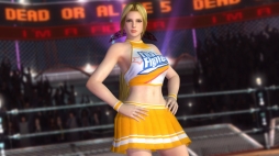 画像ギャラリー No.003のサムネイル画像 / 「DEAD OR ALIVE 5 PLUS」，女性キャラクター6体分のチアガールコスチューム（ヒトミ/こころ/レイファン/エレナ/クリスティ/リサ）が本日から配信に