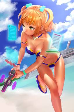 画像ギャラリー No.007のサムネイル画像 / 「スターギャラクシー」,毎日ログインして水着姿の士官を手に入れよう