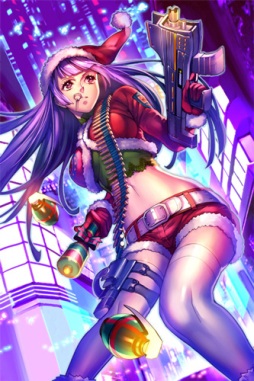 画像ギャラリー No.004のサムネイル画像 / 「スターギャラクシー」，クリスマス衣装の士官をもらえる期間限定イベント