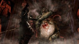 画像ギャラリー No.021のサムネイル画像 / 実機デモで数多の「死に様」が惜しげもなく披露された「DARK SOULS II」記者発表会をレポート。シールドデザインの公募や公認カフェの情報も