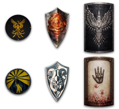 画像ギャラリー No.001のサムネイル画像 / 「DARK SOULS II」シールドデザインコンテストの結果が発表に。ゲーム内に登場することが決まった全6作品が公開