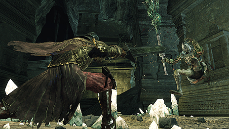 画像ギャラリー No.017のサムネイル画像 / ［E3 2014］「DARK SOULS II」，三部作で綴られるDLC「THE LOST CROWNS」の第一部，「CROWN OF THE SUNKEN KING」の詳細が公開。新たな舞台や敵達の姿をチェック