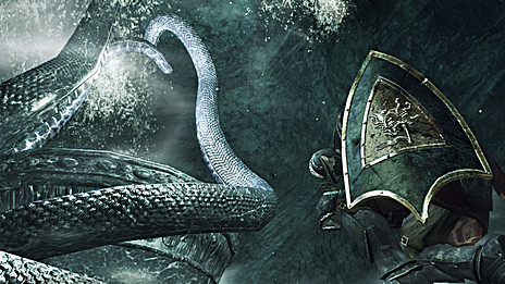 画像ギャラリー No.008のサムネイル画像 / 「DARK SOULS II」,三部作DLC「THE LOST CROWNS」の第一部「CROWN OF THE SUNKEN KING」の新たなスクリーンショットが公開。同日配布開始となる特殊武器の正体も明らかに
