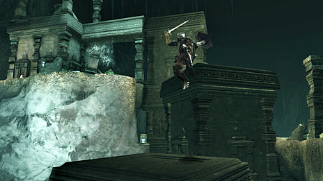 画像ギャラリー No.011のサムネイル画像 / 「DARK SOULS II」,三部作DLC「THE LOST CROWNS」の第一部「CROWN OF THE SUNKEN KING」の新たなスクリーンショットが公開。同日配布開始となる特殊武器の正体も明らかに