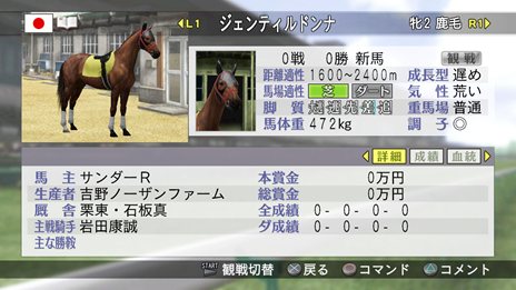 画像ギャラリー No.005のサムネイル画像 / 「Winning Post 7 2013」PC/PlayStation 3/PSP向けに発売決定。PC版とPS3版では，オリジナルの馬名も音声実況される機能を搭載