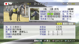 画像ギャラリー No.013のサムネイル画像 / PS3/PSP版「Winning Post 7 2013」が発売。「秘書追加パック」「白毛名鑑」などゲームに役立つDLCの配信もスタート