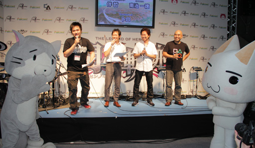 画像ギャラリー No.014のサムネイル画像 / ［TGS 2013］「英雄伝説 閃の軌跡」と「みんなといっしょ」のコラボが日本ファルコム近藤氏のトークショウで発表。「サムドラ」とのコラボも実施中