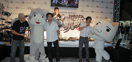 画像ギャラリー No.026のサムネイル画像 / ［TGS 2013］「英雄伝説 閃の軌跡」と「みんなといっしょ」のコラボが日本ファルコム近藤氏のトークショウで発表。「サムドラ」とのコラボも実施中