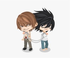 画像ギャラリー No.001のサムネイル画像 / 「LINE プレイ」が「DEATH NOTE」とコラボ。デスノートスクエアがオープン