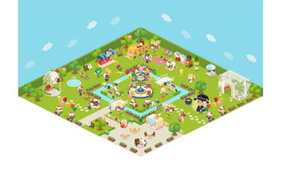 画像ギャラリー No.007のサムネイル画像 / 「LINE プレイ」がハローキティとコラボ。キティがブラウンに変装して登場