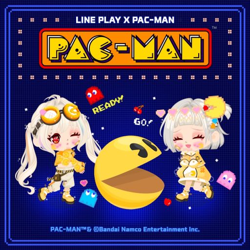 画像ギャラリー No.001のサムネイル画像 / 「LINE プレイ」で「パックマン（PAC-MAN）」とのコラボ開催