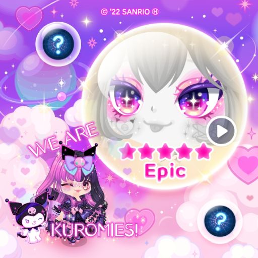 画像ギャラリー No.003のサムネイル画像 / 「LINE プレイ」がサンリオのキャラクター“クロミ”とコラボ。新作ガチャのテーマは“#世界クロミ化計画”