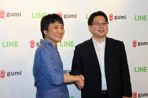 画像ギャラリー No.007のサムネイル画像 / LINEが100億円規模のゲームファンドを設立。gumiとの資本業務提携で基本合意に至ったことも明らかにされた発表会の模様をレポート