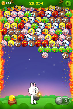 LINE バブル