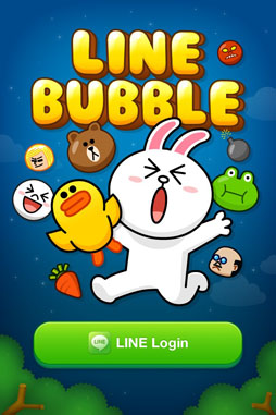 LINE バブル