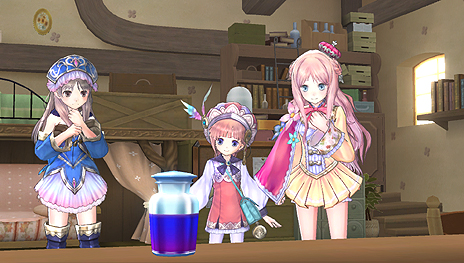 画像ギャラリー No.016のサムネイル画像 / PS Vita「メルルのアトリエ Plus 〜アーランドの錬金術士3〜」が2013年3月20日発売。PS3版＋αの要素や「トトリのアトリエ Plus」との連動機能を実装