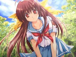 画像ギャラリー No.001のサムネイル画像 / ダウンロード版「車輪の国、向日葵の少女」,PS Storeで本日配信スタート
