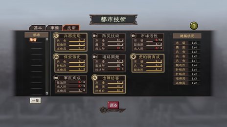 画像ギャラリー No.001のサムネイル画像 / 「三國志12」パワーアップキットで追加される新要素「都市技術」を紹介。都市ごとに異なる技術を計画的に獲得し，他勢力との差を広げよう