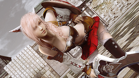 画像ギャラリー No.003のサムネイル画像 / ライトニングが「FFXIV：新生エオルゼア」に，ミコッテが「LIGHTNING RETURNS: FFXIII」にそれぞれ登場。FFシリーズコラボ企画「FINAL FANTASY GO THERE」の第1弾が発表