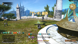画像ギャラリー No.002のサムネイル画像 / MMORPG初心者のFFファンに贈る「新生FFXIV」ガイド。第3回は，基本的な操作方法と主な都市機能，そして序盤のゲームプレイを紹介