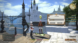 画像ギャラリー No.015のサムネイル画像 / MMORPG初心者のFFファンに贈る「新生FFXIV」ガイド。第3回は，基本的な操作方法と主な都市機能，そして序盤のゲームプレイを紹介