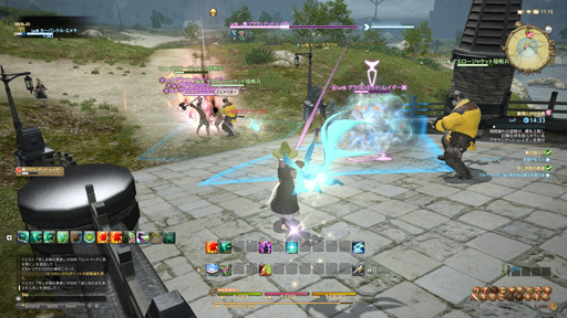 画像ギャラリー No.030のサムネイル画像 / MMORPG初心者のFFファンに贈る「新生FFXIV」ガイド。第3回は，基本的な操作方法と主な都市機能，そして序盤のゲームプレイを紹介