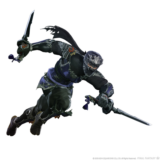 画像ギャラリー No.020のサムネイル画像 / ［E3 2014］「新生FFXIV」の新クラス「双剣士」新ジョブ「忍者」がパッチ2.4で実装決定
