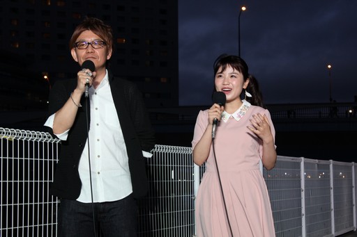 画像ギャラリー No.003のサムネイル画像 / 横浜にバハムート襲来！ FF30周年企画，「FFXIV」プロジェクションマッピング映像のリハーサル上映会をレポート