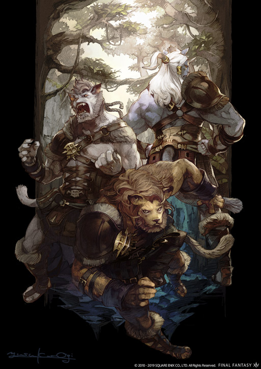 画像ギャラリー No.009のサムネイル画像 / 【速報】「FFXIV：漆黒のヴィランズ」の新たな舞台は「第一世界」。新ジョブの遠隔物理DPS「踊り子」，男性用新種族の「ロスガル」も発表