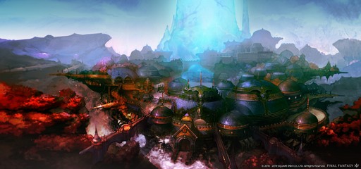 画像ギャラリー No.007のサムネイル画像 / 「FFXIV ファンフェスティバル in 東京」基調講演をレポート。「漆黒のヴィランズ」での舞台となる「第一世界」の都市「クリスタリウム」の姿も