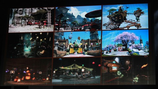 画像ギャラリー No.004のサムネイル画像 / 「クリスタリウム」はこうして作られた。「FFXIV ファンフェスティバル in 東京」の「開発パネル」やアクティビティなどをまとめてお届け
