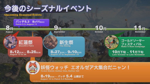 画像ギャラリー No.102のサムネイル画像 / 「第59回 FFXIV PLL」をレポート。「蒼天のイシュガルド」まで丸っと遊べるフリートライアル拡張やパワーアップした妖怪ウォッチコラボ再演も