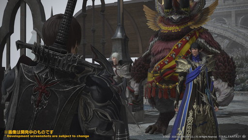 画像ギャラリー No.062のサムネイル画像 / 「FFXIV」パッチ5.4で,マウントも使えるID内の「自由探索」が登場。PS4版のPS5動作状況にも言及された「第60回PLL」のレポートをお届け