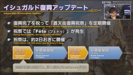 画像ギャラリー No.026のサムネイル画像 / ミサイル飛び交う空中戦も話題の「第63回FFXIVプロデューサーレターLIVE」をレポート。PS5版に合わせてPC版の高解像度UIアセットを追加