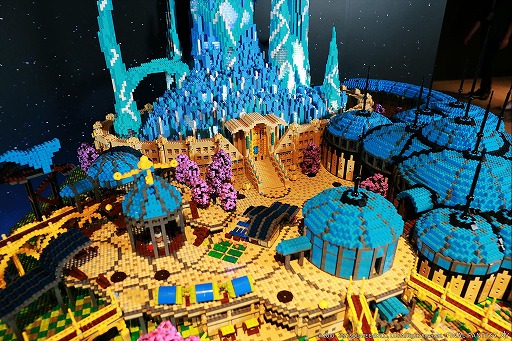 画像ギャラリー No.003のサムネイル画像 / Web展示会「幻想絶景展- FINAL FANTASY XIV Artwork Exhibition -」が公開。東大LEGO部OBによるブロックアートやコラボスタンプも登場