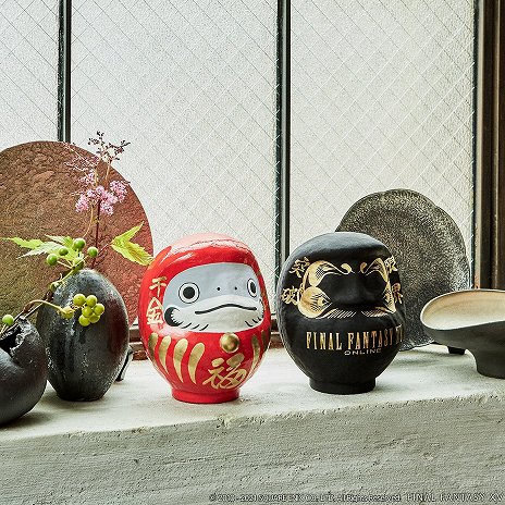 画像ギャラリー No.003のサムネイル画像 / 「ファイナルファンタジーXIV」，群馬県の伝統工芸品“高崎だるま”とコラボしただるまの予約受け付けを開始
