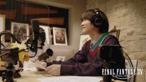 画像ギャラリー No.001のサムネイル画像 / 「FFXIV」の新CM“光の戦士たちのRADIO MOG STATION 特別編『暁月の記憶』”が放送開始。モザイクアートのメイキング映像も公開中