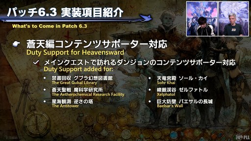 画像ギャラリー No.028のサムネイル画像 / 第74回「FFXIV」PLLをレポート。パッチ6.3で絶シリーズ第5弾やディープダンジョン第3弾が登場。ハウジングエリアに新区画の追加も