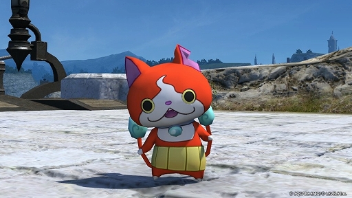 画像ギャラリー No.008のサムネイル画像 / 「FFXIV」×「妖怪ウォッチ」コラボイベント“エオルゼア大集合だニャン!”が本日スタート。新たに妖怪ウォッチ仕様のポートレート教材が登場