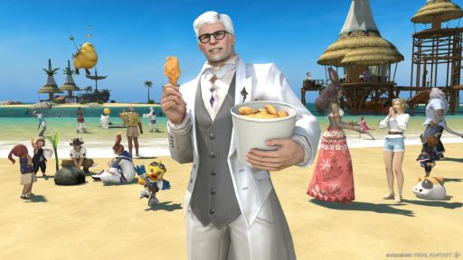 画像ギャラリー No.002のサムネイル画像 / 「FFXIV」×ケンタッキー・フライド・チキン,第2弾を6月10日に開始。コラボ商品購入でエモート「フライドチキンを食べる」が入手できる