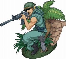 画像ギャラリー No.003のサムネイル画像 / 「カプコン アーケード キャビネット」，第4弾「1985-IIパック」の配信がスタート。「戦場の狼」「ラッシュ＆クラッシュ」「エグゼドエグゼス」を収録