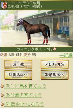 画像ギャラリー No.007のサムネイル画像 / 競馬SLG「100万人のWinningPost for mobcast」のサービスが開始