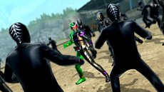 画像ギャラリー No.011のサムネイル画像 / 「仮面ライダー バトライド・ウォー」，仮面ライダーウィザードなど3人の参戦ライダーの情報が公開。各ライダーのバトルシーンの最新スクリーンショットも