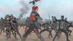画像ギャラリー No.023のサムネイル画像 / 「仮面ライダー バトライド・ウォー」，仮面ライダーウィザードなど3人の参戦ライダーの情報が公開。各ライダーのバトルシーンの最新スクリーンショットも