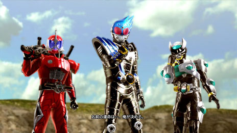 画像ギャラリー No.006のサムネイル画像 / 「仮面ライダー バトライド・ウォー」仮面ライダー龍騎/響鬼/キバ/ウィザードが繰り出す技や,新たな敵キャラクター達の存在が明らかに
