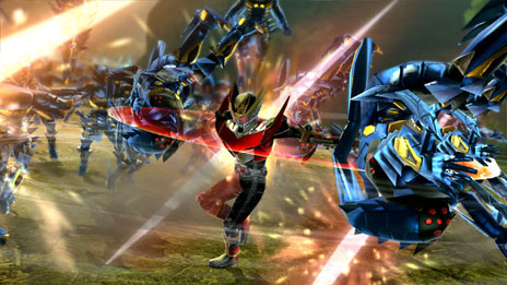 画像ギャラリー No.043のサムネイル画像 / 「仮面ライダー バトライド・ウォー」仮面ライダー龍騎/響鬼/キバ/ウィザードが繰り出す技や,新たな敵キャラクター達の存在が明らかに