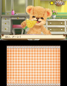画像ギャラリー No.046のサムネイル画像 / 「しんゆうができちゃうゲーム クマ♡トモ」2013年内に発売。人工無脳のクマとコミュニケーションを通じて，絆を深めよう
