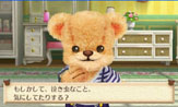 画像ギャラリー No.006のサムネイル画像 / 「しんゆうができちゃうゲーム クマ♡トモ」，クマとのおしゃべりで楽しめる会話のバリエーションが明らかに。クマのプロフィールも判明